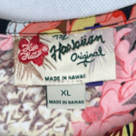 Hilo Hattie Pineapple Midi Hawaiian Dress Luau  Vacation Resortwear EUC - Picture 4 of 7